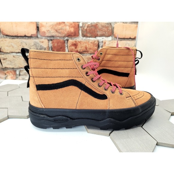 Vans Sentry sk8 Hi Hiker Suede Wheat Glazed Ginger Sneaker Brown Men's Sz 8.5 - Picture 12 of 12